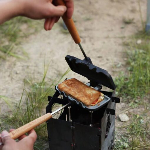 ساندویچ ساز ذغالی LIFE CAMP