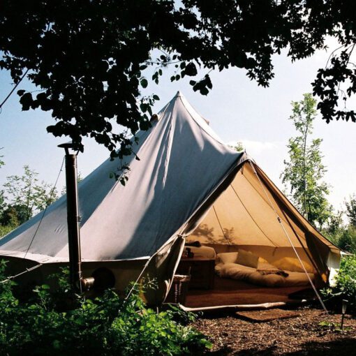 چادر chanodug canvas yurt tent 4mx4m