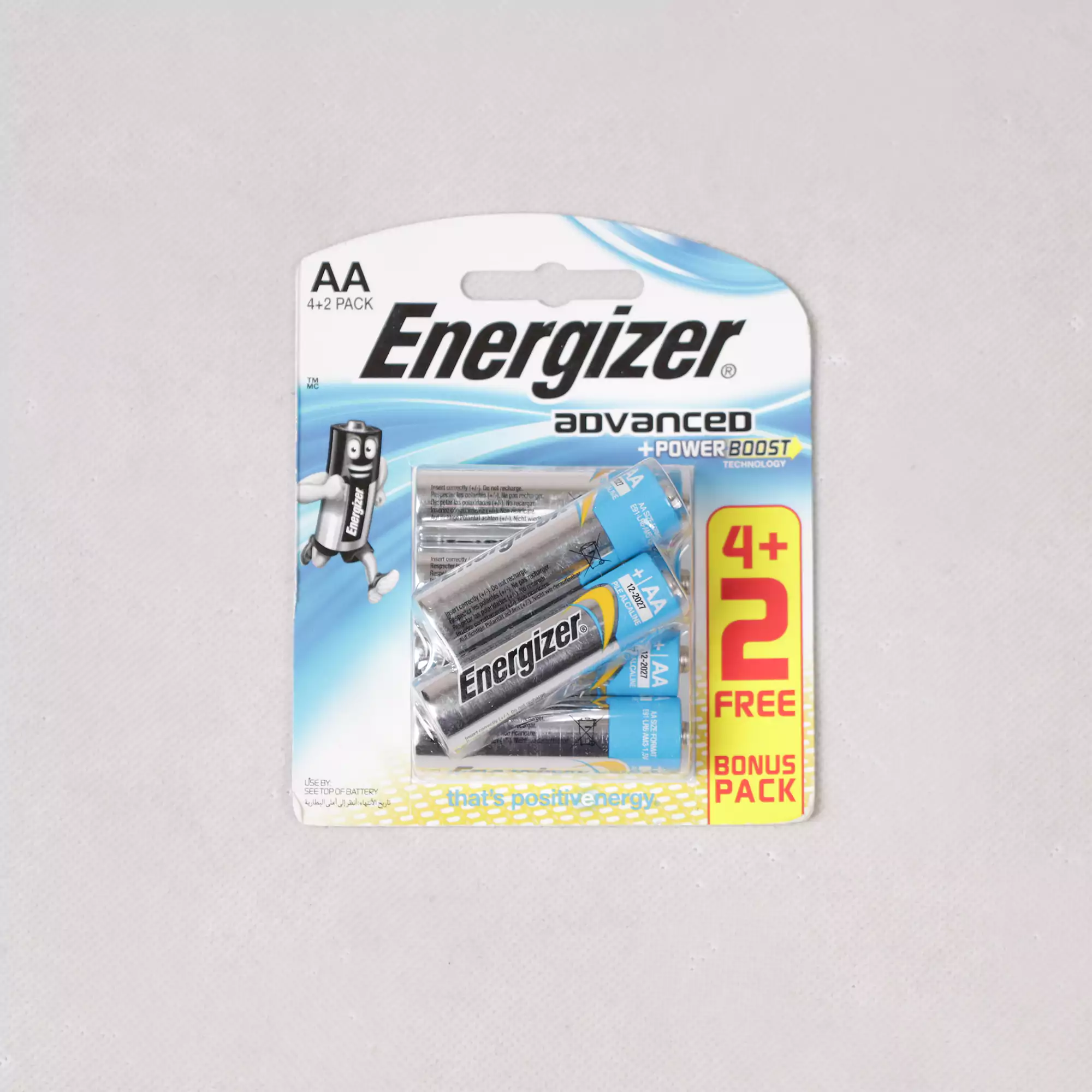 باتری قلمی ENERGIZER X91 RP-6(4+2) AA