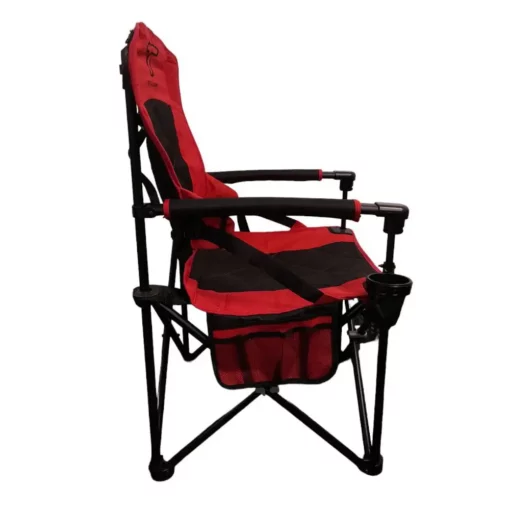 صندلی TITU مدل KING مشکی/قرمز