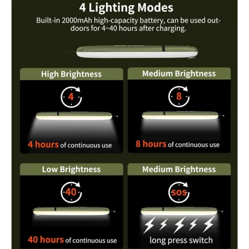 چراغ بادی ZTARX LIGHT TUBE