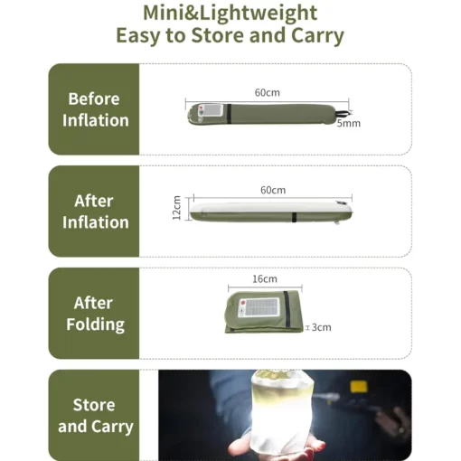 چراغ بادی ZTARX LIGHT TUBE