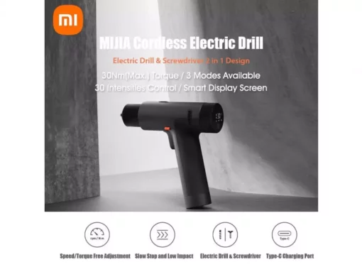 دریل پیچ‌گوشتی شارژی شیائومی Xiaomi MIJIA Cordless