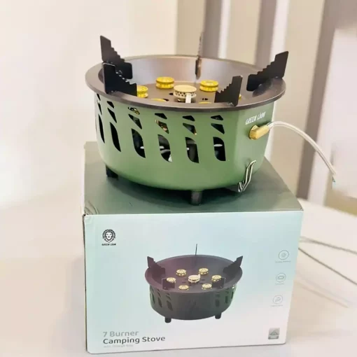 اجاق مسافرتی GREEN LION 7BURNER MINI