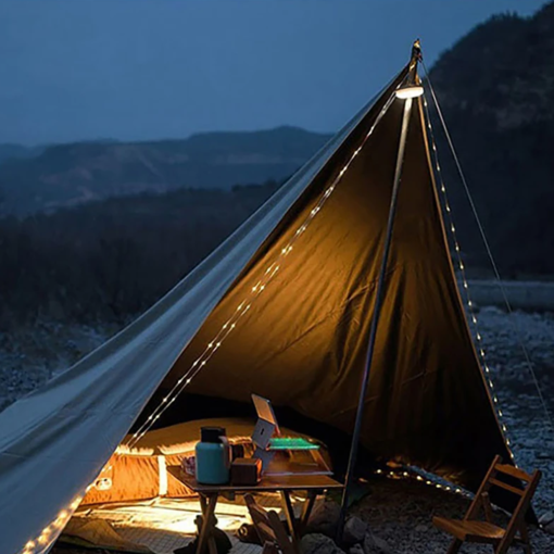 چراغ چادر ریسه دار camping light