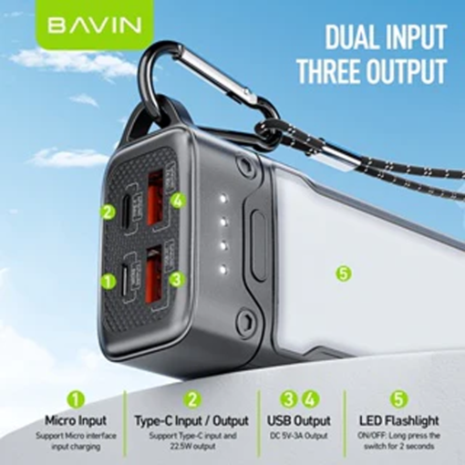 پاور بانک BAVIN PC 1002