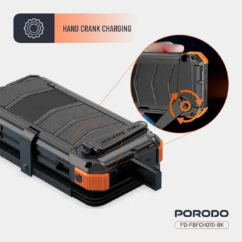 پاوربانک سولار PORODO PB070 - Image 2