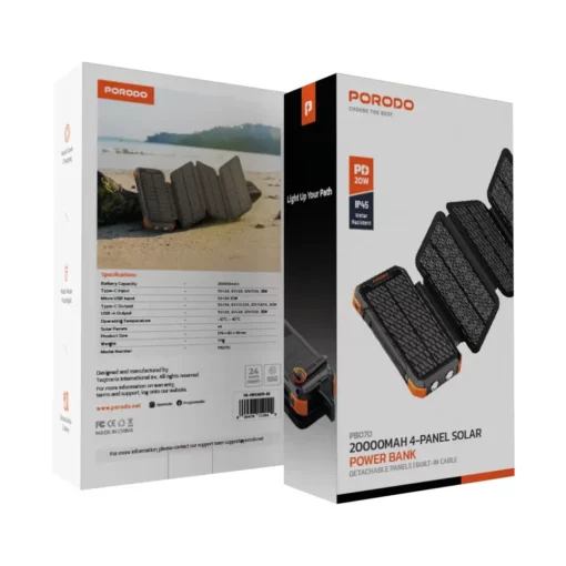 پاوربانک سولار PORODO PB070 - Image 10