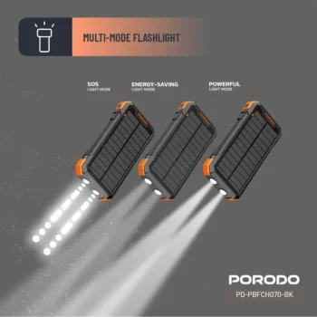 پاوربانک سولار PORODO PB070 - Image 6