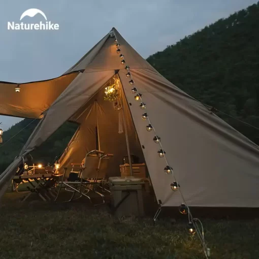چراغ ريسه اي NATUREHIKE Star Bell - Image 7