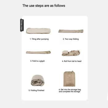 تشک بادی پشت دار NATUREHIKE Sofa - Image 6