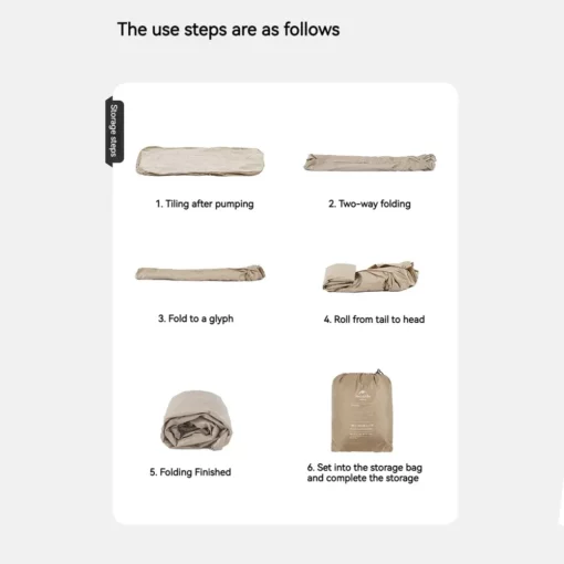 تشک بادی پشت دار NATUREHIKE Sofa - Image 6