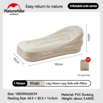 تشک بادی پشت دار NATUREHIKE Sofa - Image 4