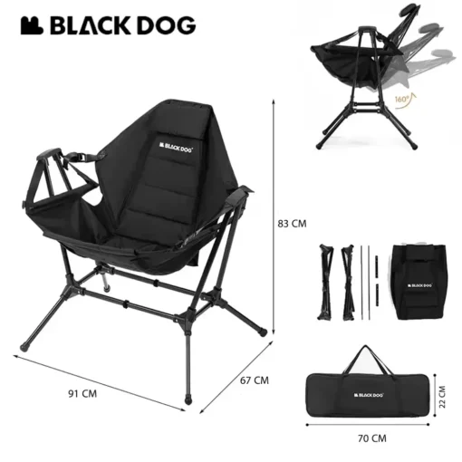 صندلی ننويی BLACK DOG - Image 6