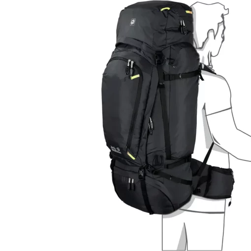 کوله پشتی Jack Wolfskin DENALI 75+10L - Image 13