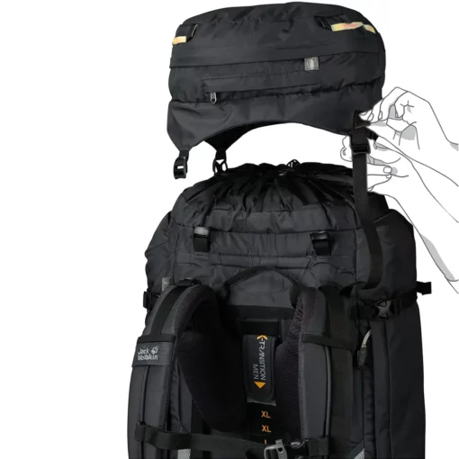 کوله پشتی Jack Wolfskin DENALI 75+10L - Image 14