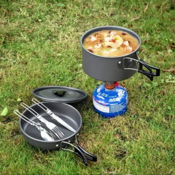 ست ظروف کمپينگ Green Lion 10IN1 Camping Cookware - Image 3
